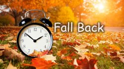 Daylight Savings Time to Fall back 1 hour